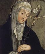 St.Catherine of Siena unknow artist